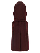 Max Mara Abbozzi1234 Coat Bordeaux