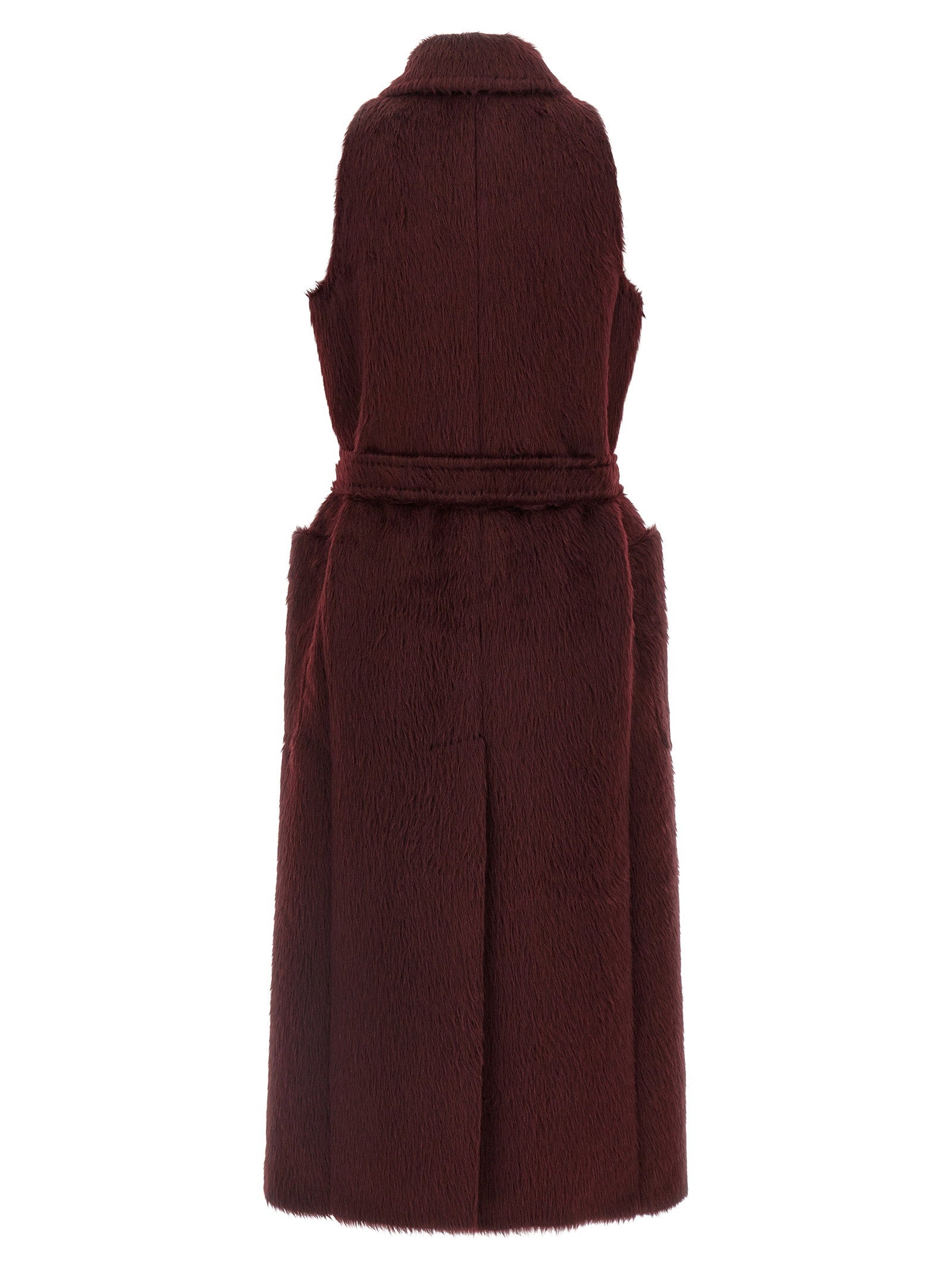 Max Mara Abbozzi1234 Coat Bordeaux
