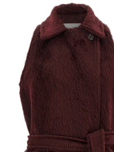 Max Mara Abbozzi1234 Coat Bordeaux