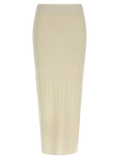 Max Mara Sante Skirt White