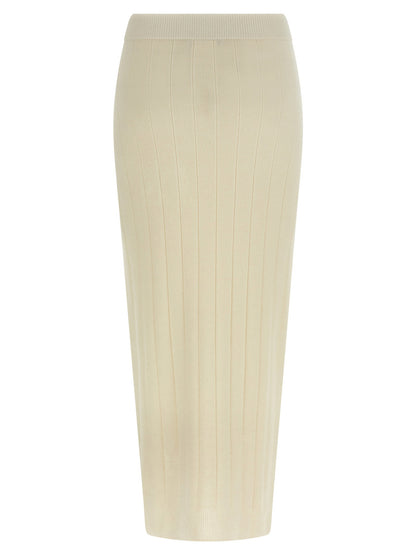 Max Mara Sante Skirt White