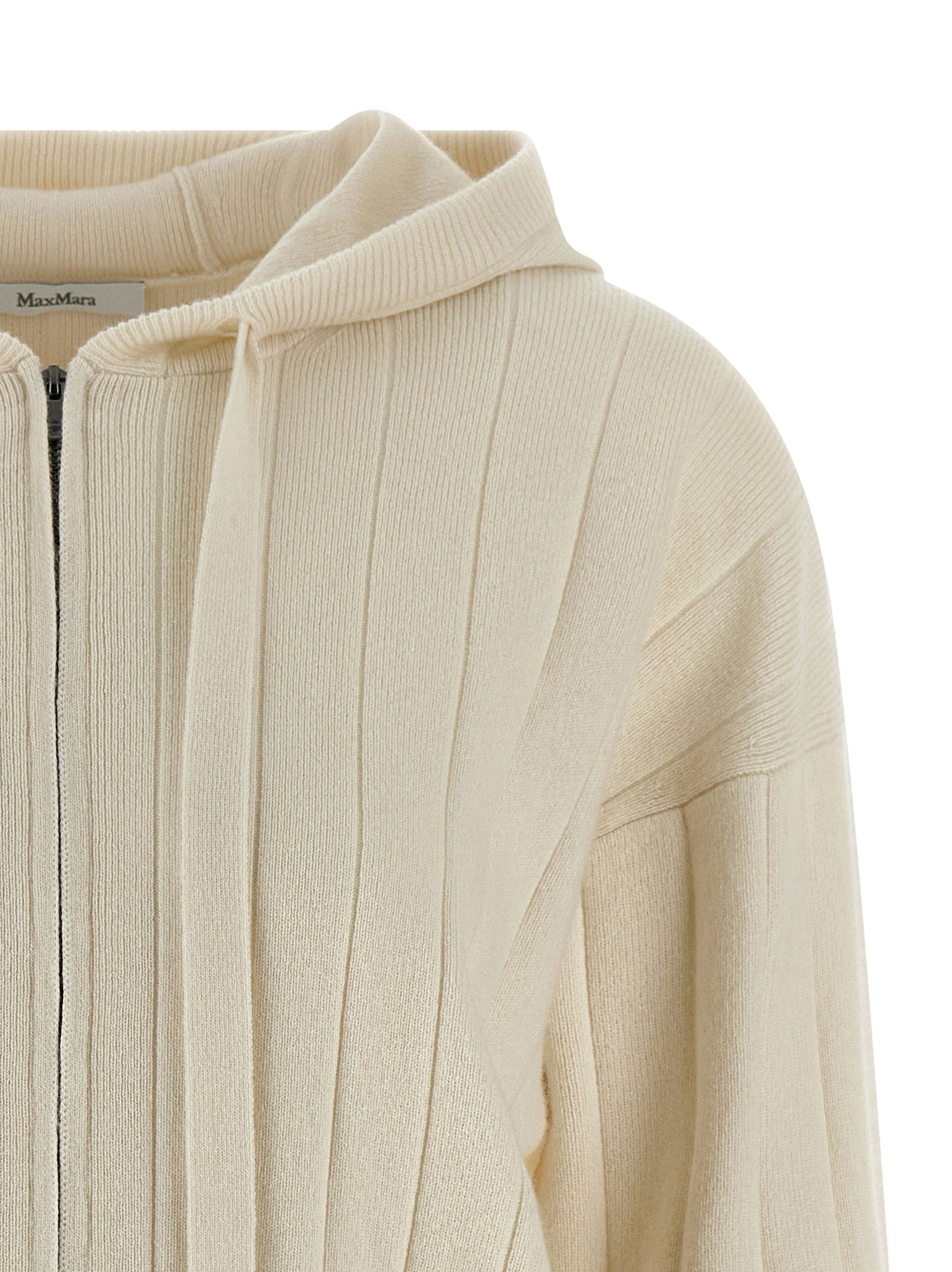 Max Mara Rubiera Cardigan White