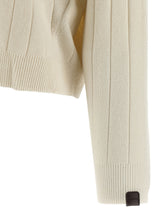 Max Mara Rubiera Cardigan White