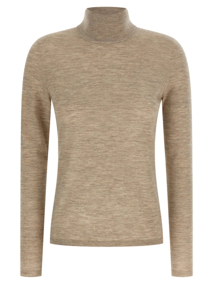 Max Mara Meana Turtleneck Sweater Beige