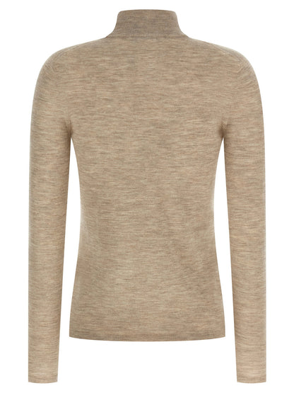 Max Mara Meana Turtleneck Sweater Beige