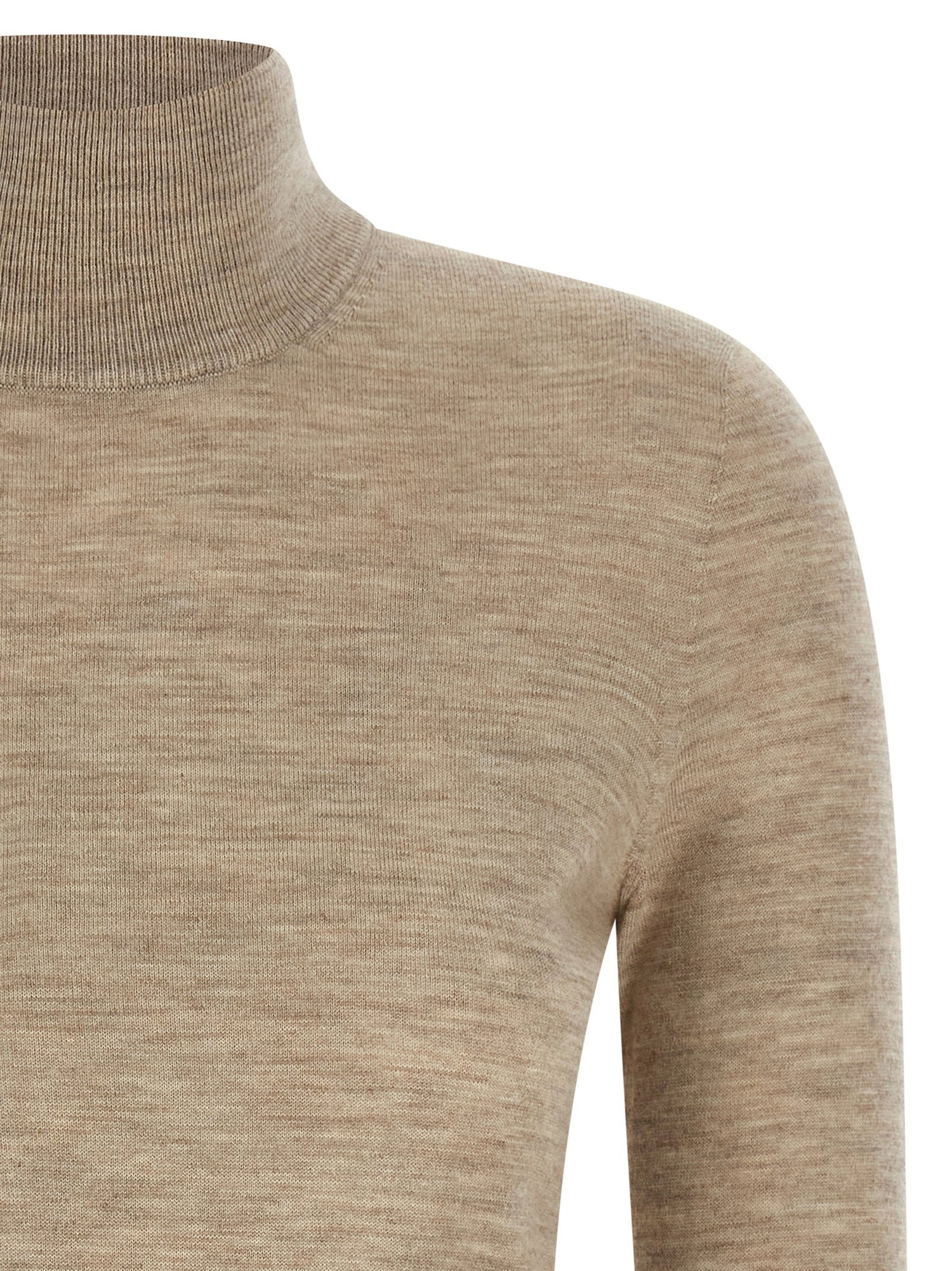 Max Mara Meana Turtleneck Sweater Beige