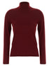 Max Mara Meana Turtleneck Sweater Bordeaux