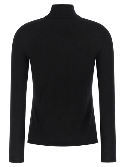 Max Mara Meana Turtleneck Sweater Black