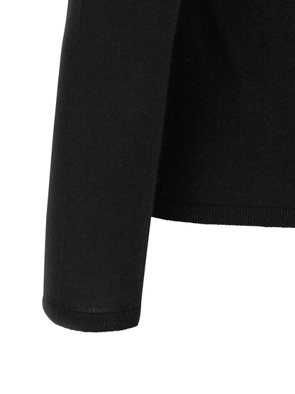 Max Mara Meana Turtleneck Sweater Black
