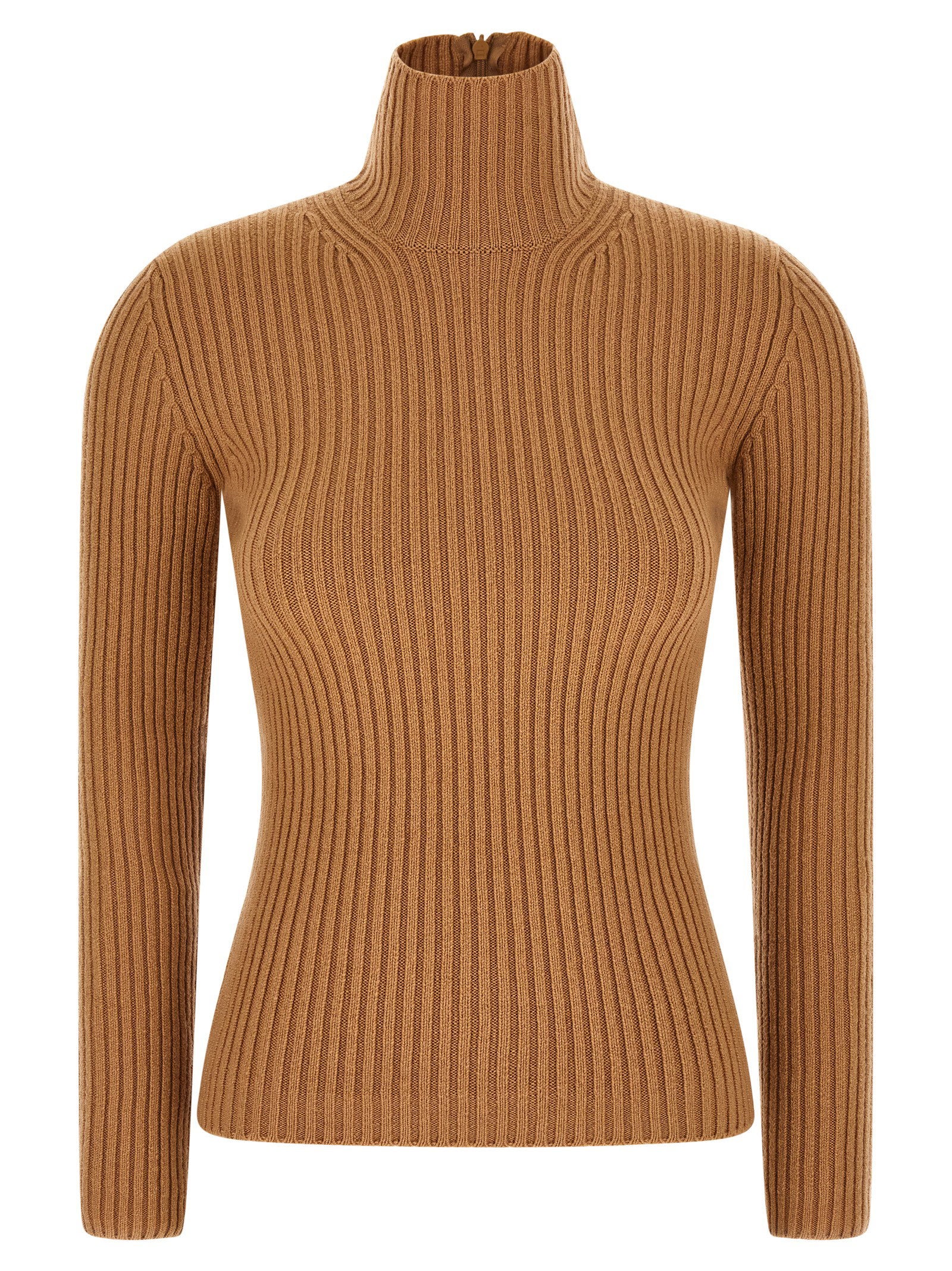 Max Mara Aral1234 Turtleneck Sweater Beige