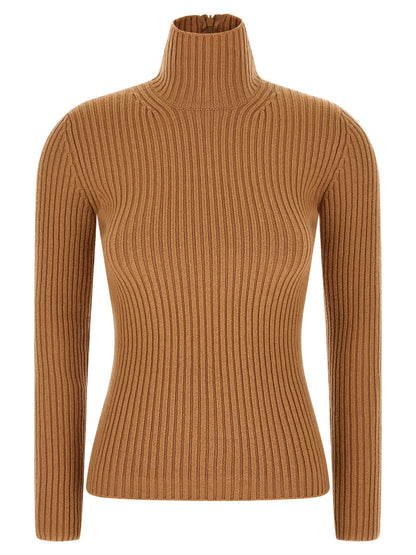 Max Mara Aral1234 Turtleneck Sweater Beige