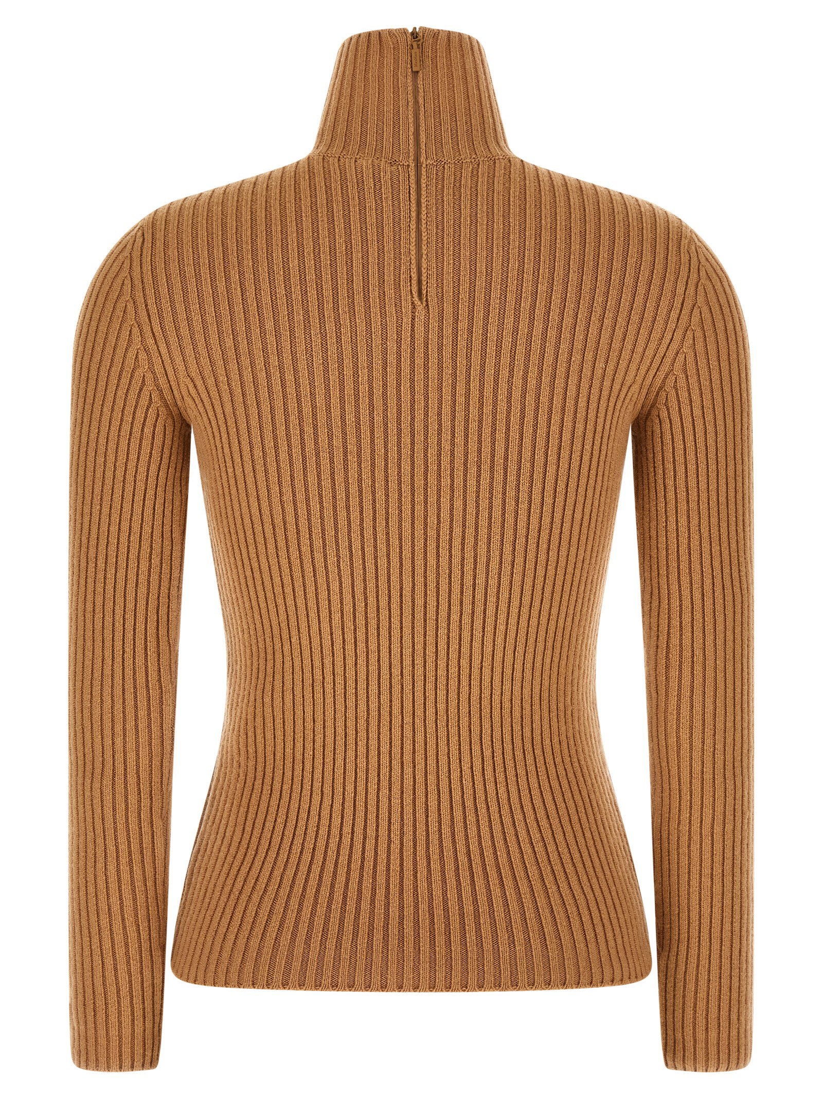 Max Mara Aral1234 Turtleneck Sweater Beige