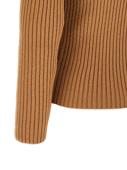 Max Mara Aral1234 Turtleneck Sweater Beige