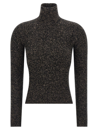 Max Mara Azulene1234 Turtleneck Sweater Black  