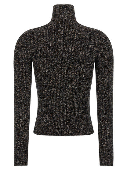 Max Mara Azulene1234 Turtleneck Sweater Black  