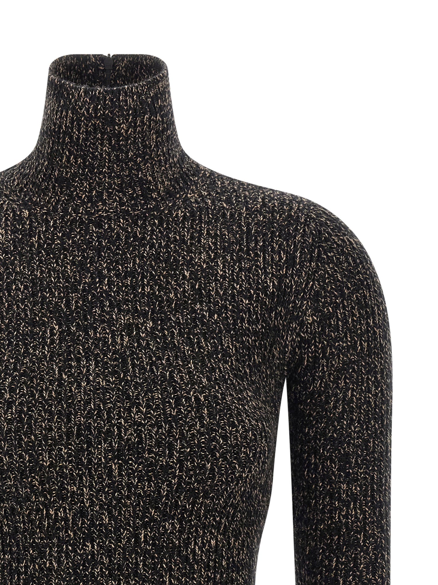 Max Mara Azulene1234 Turtleneck Sweater Black  