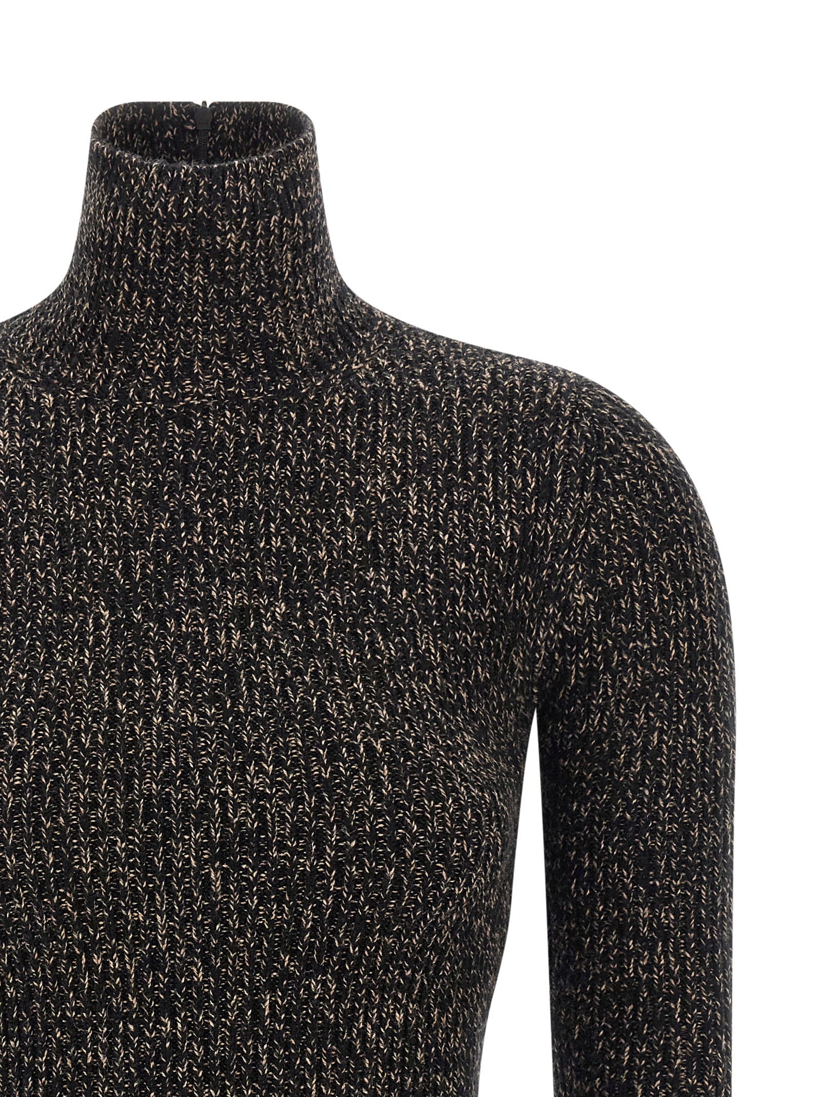 Max Mara Azulene1234 Turtleneck Sweater Black  
