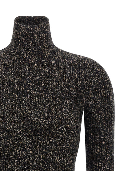 Max Mara Azulene1234 Turtleneck Sweater Black  