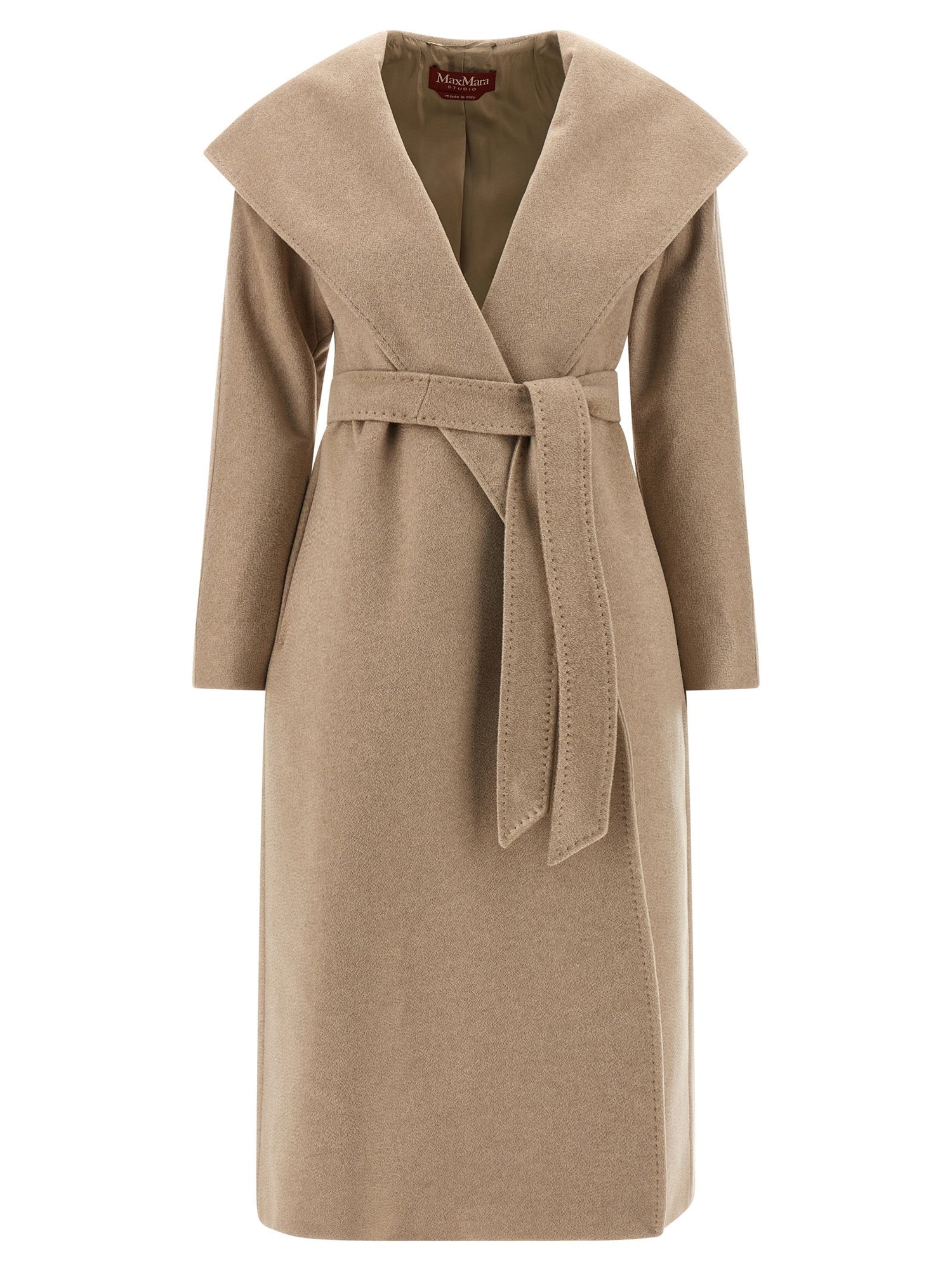 Max Mara Studio Danton Coat Beige