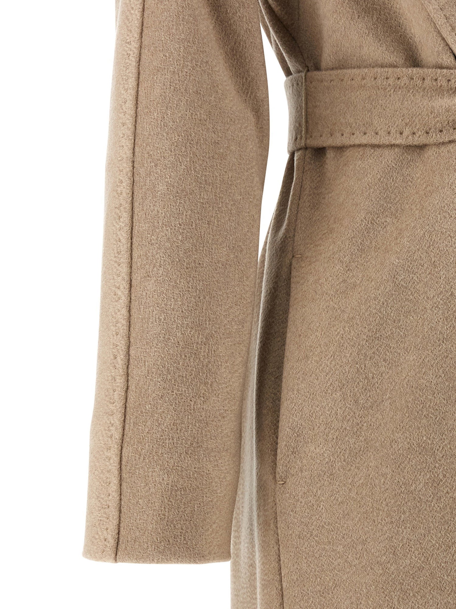 Max Mara Studio Danton Coat Beige