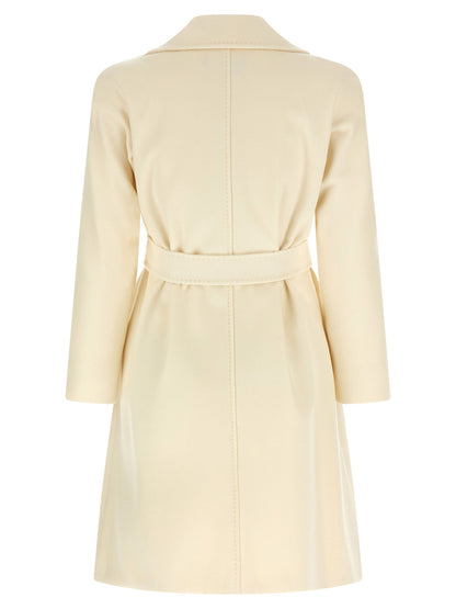 Max Mara Studio Dravenna Coat White