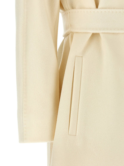 Max Mara Studio Dravenna Coat White