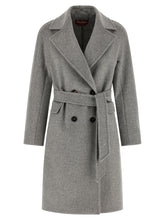 Max Mara Studio Panteon Coat Gray