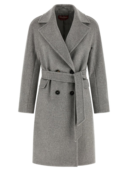 Max Mara Studio Panteon Coat Gray
