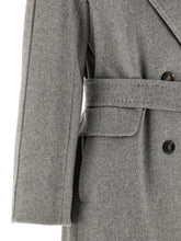 Max Mara Studio Panteon Coat Gray