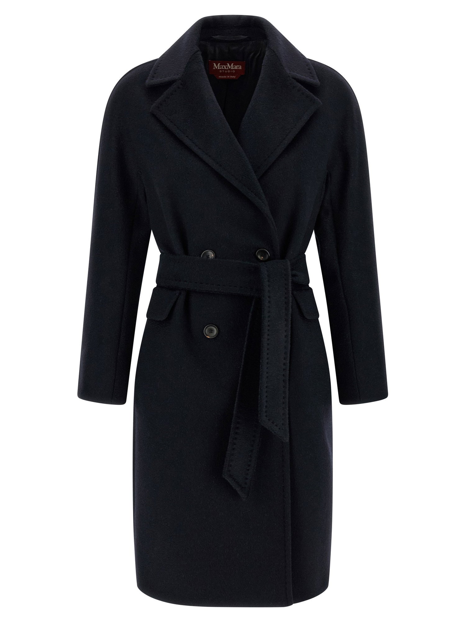 Max Mara Studio Panteon Coat Blue