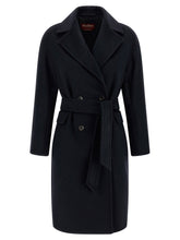 Max Mara Studio Panteon Coat Blue