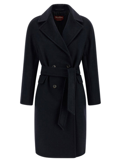Max Mara Studio Panteon Coat Blue
