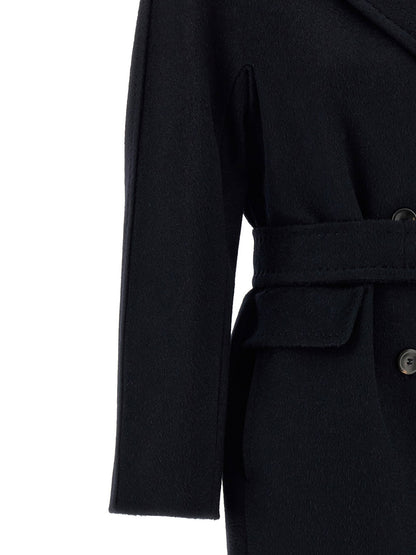 Max Mara Studio Panteon Coat Blue