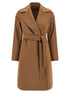 Max Mara Studio Dravenna Coat Brown