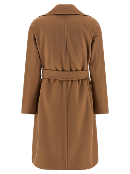 Max Mara Studio Dravenna Coat Brown