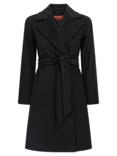 Max Mara Studio Dravenna Coat Black
