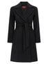 Max Mara Studio Dravenna Coat Black