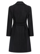 Max Mara Studio Dravenna Coat Black
