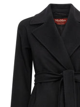 Max Mara Studio Dravenna Coat Black