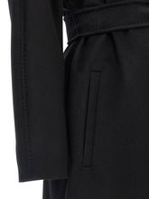 Max Mara Studio Dravenna Coat Black