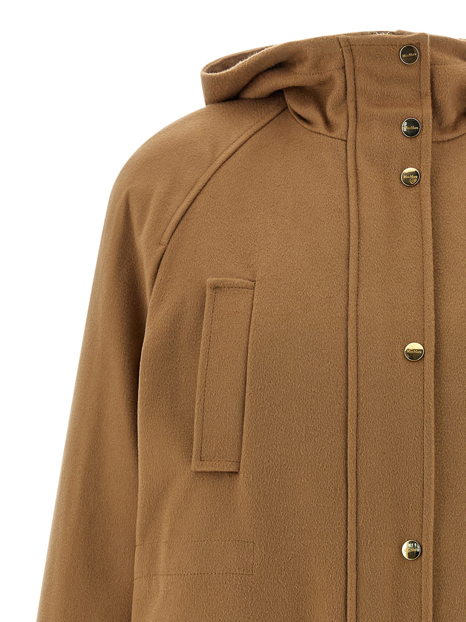 Max Mara Studio Alcade Parka Beige