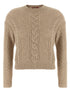 Max Mara Studio Crasso Sweater Beige