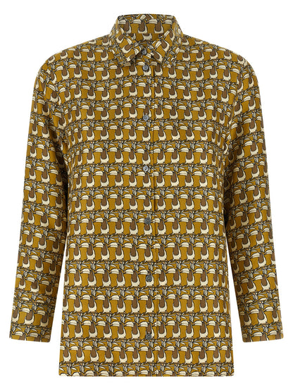 Max Mara Times Reversible Shirt Multicolor