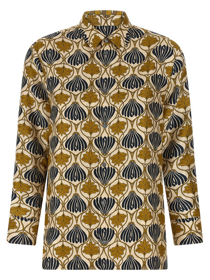 Max Mara Times Reversible Shirt Multicolor