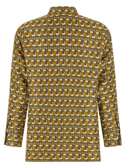 Max Mara Times Reversible Shirt Multicolor