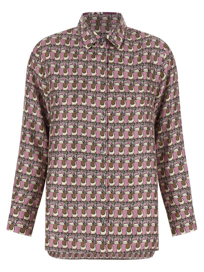 Max Mara Times Reversible Shirt Multicolor