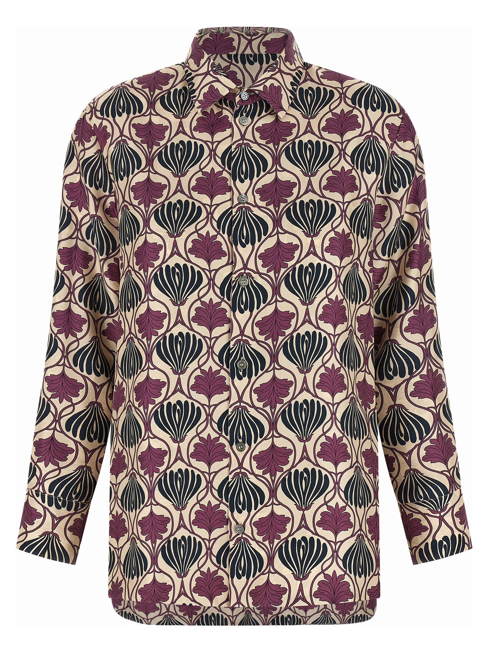Max Mara Times Reversible Shirt Multicolor