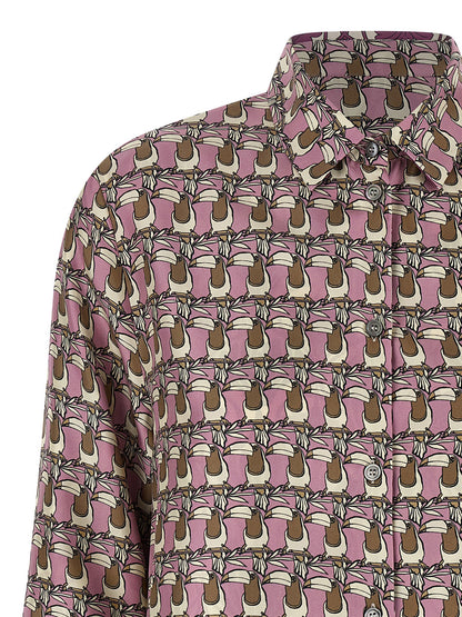 Max Mara Times Reversible Shirt Multicolor