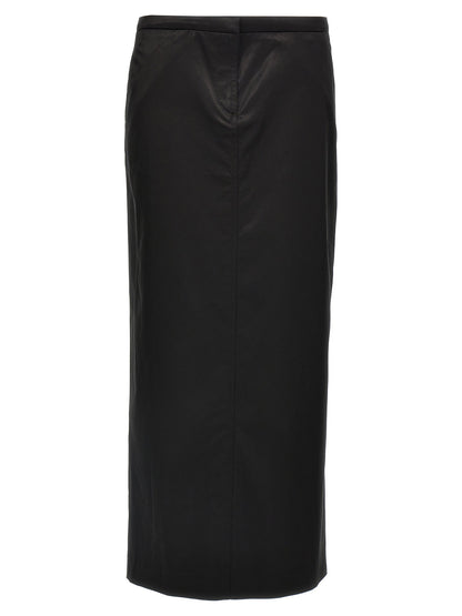Toteme Straight Skirt Black