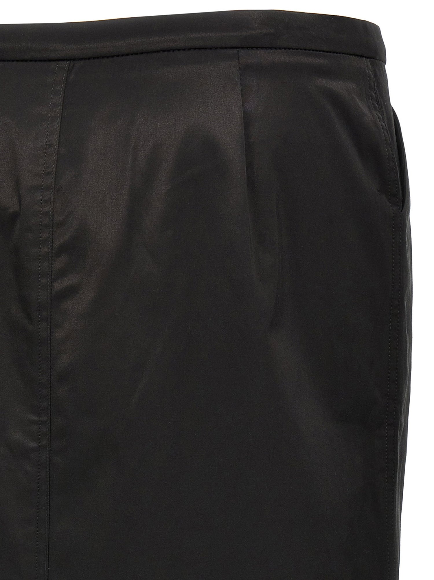 Toteme Straight Skirt Black